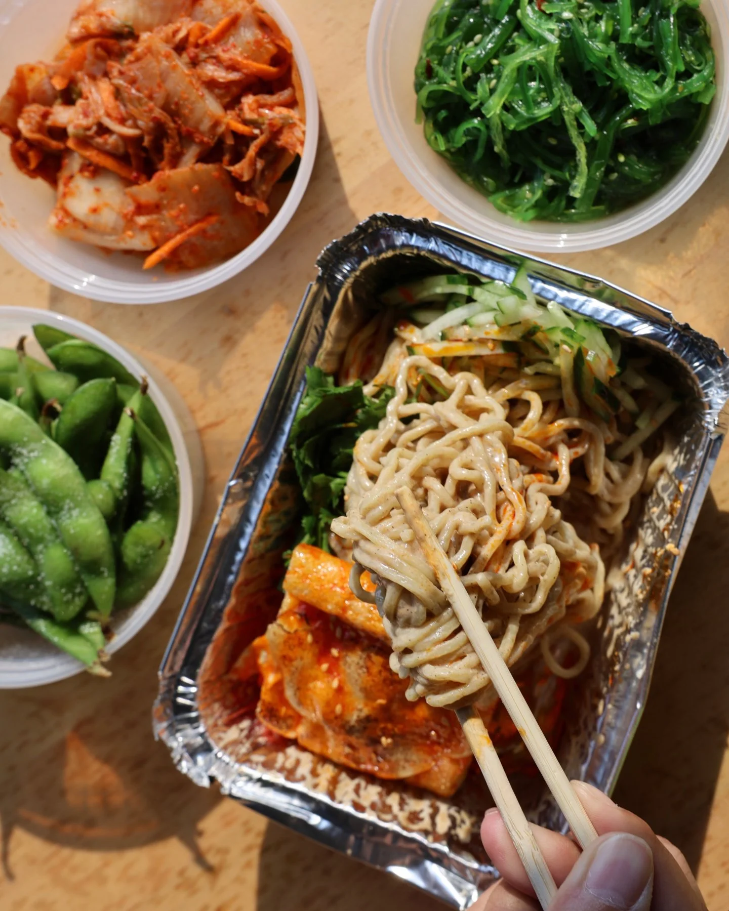 Need something refreshing? 👀Order up our cold sesame noodles 🤤 and add your favorite sides!

DC📍3210 Grace St NW &amp; inside of @unionmarketdc

#washingtondc #georgetowndc #dcramen #unionmarketdc