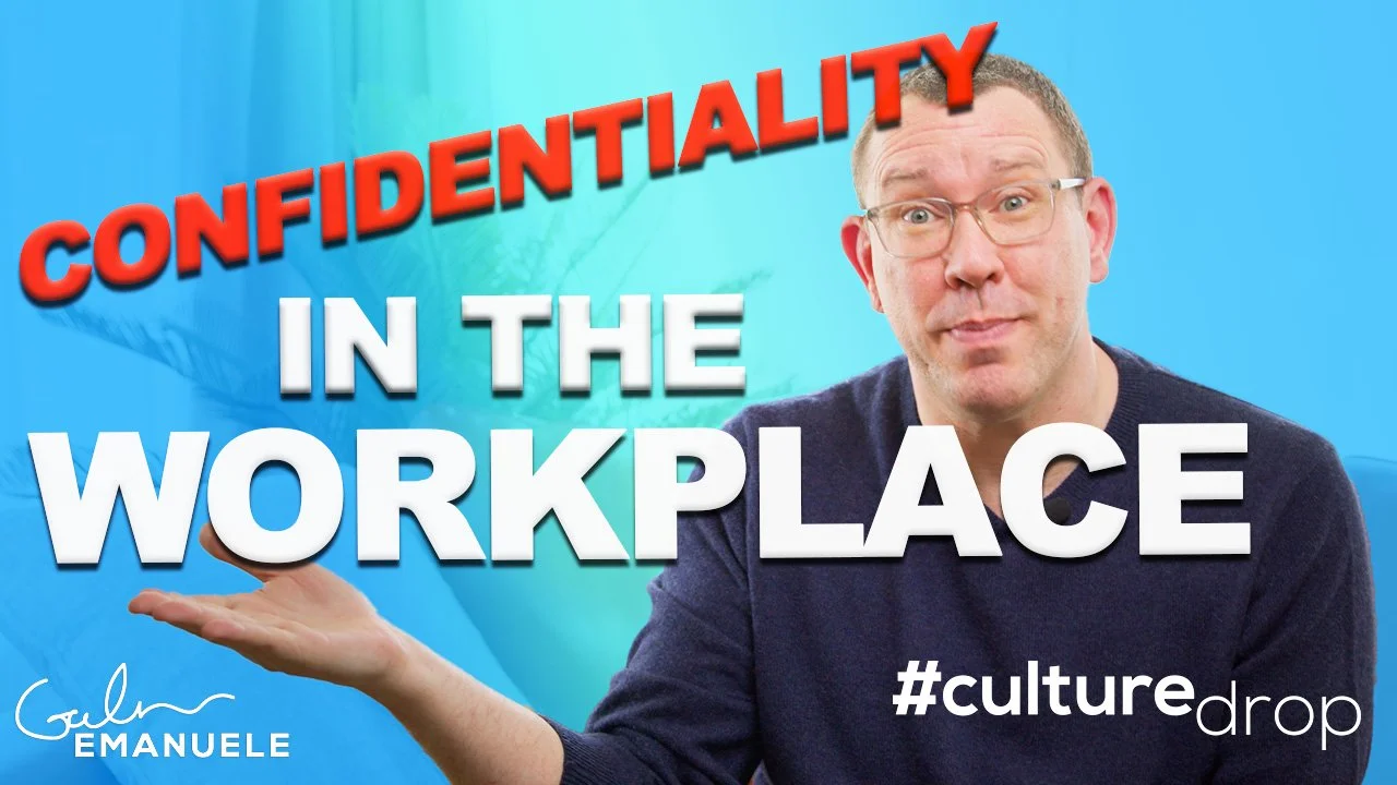 Are You Trustworthy or a Blabbermouth - Galen Emanuele Culture Drop