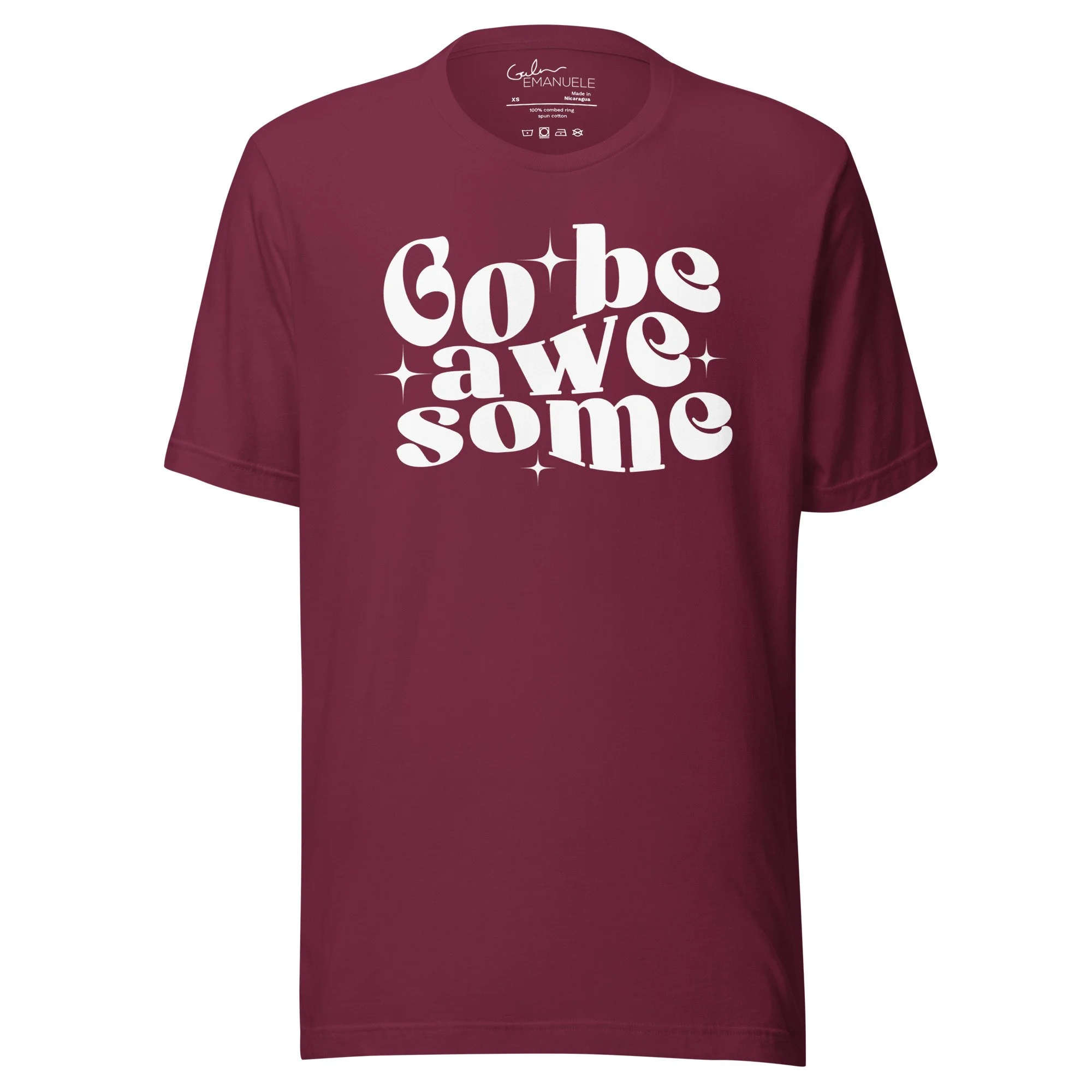 unisex-staple-t-shirt-maroon-front-691fb11de5cdf.jpg