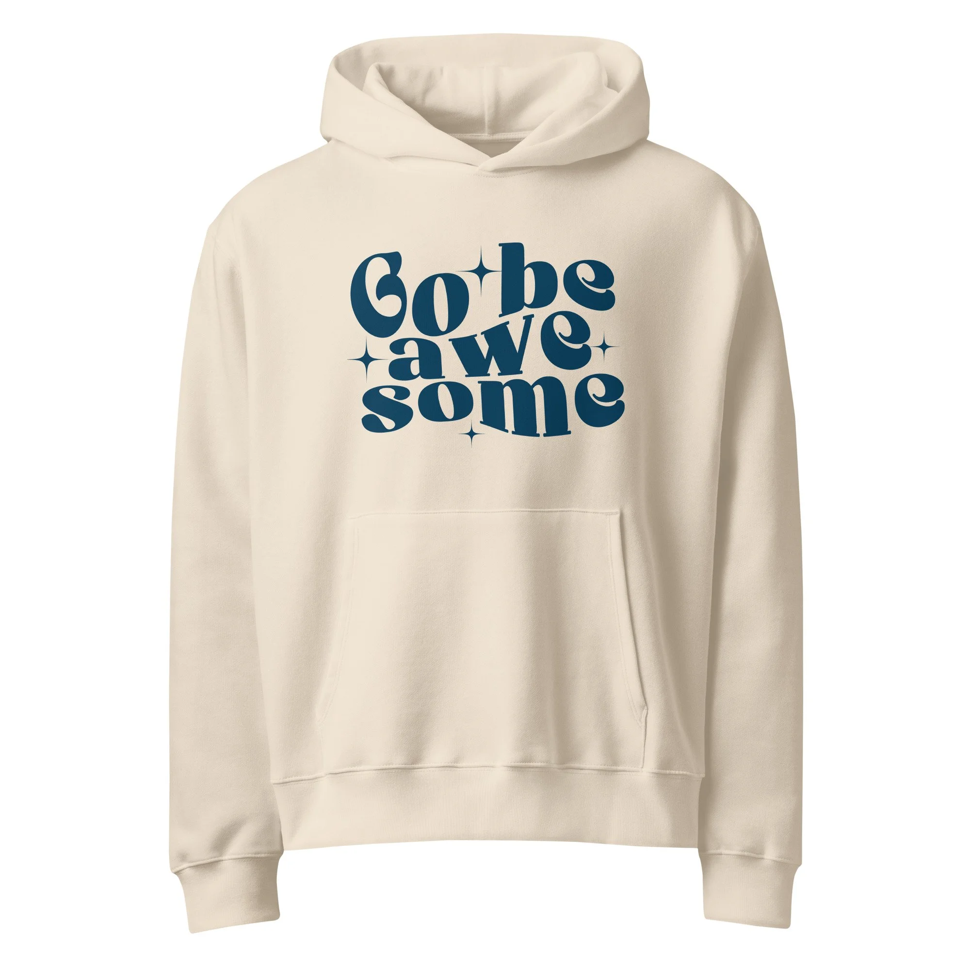 Bella Canvas Heavyweight Pullover Hoodie - Wavy Logo