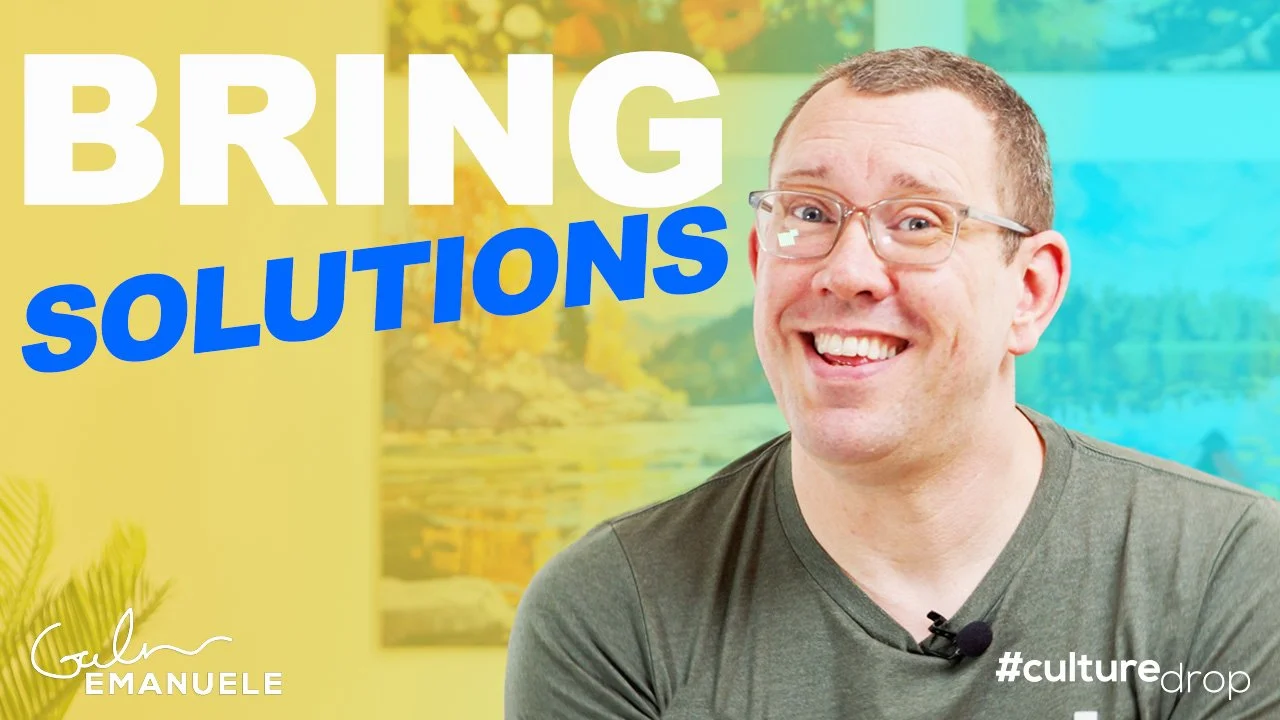 Bringing Solutions vs Complaining Magic Wand - Galen Emanuele Culture Drop
