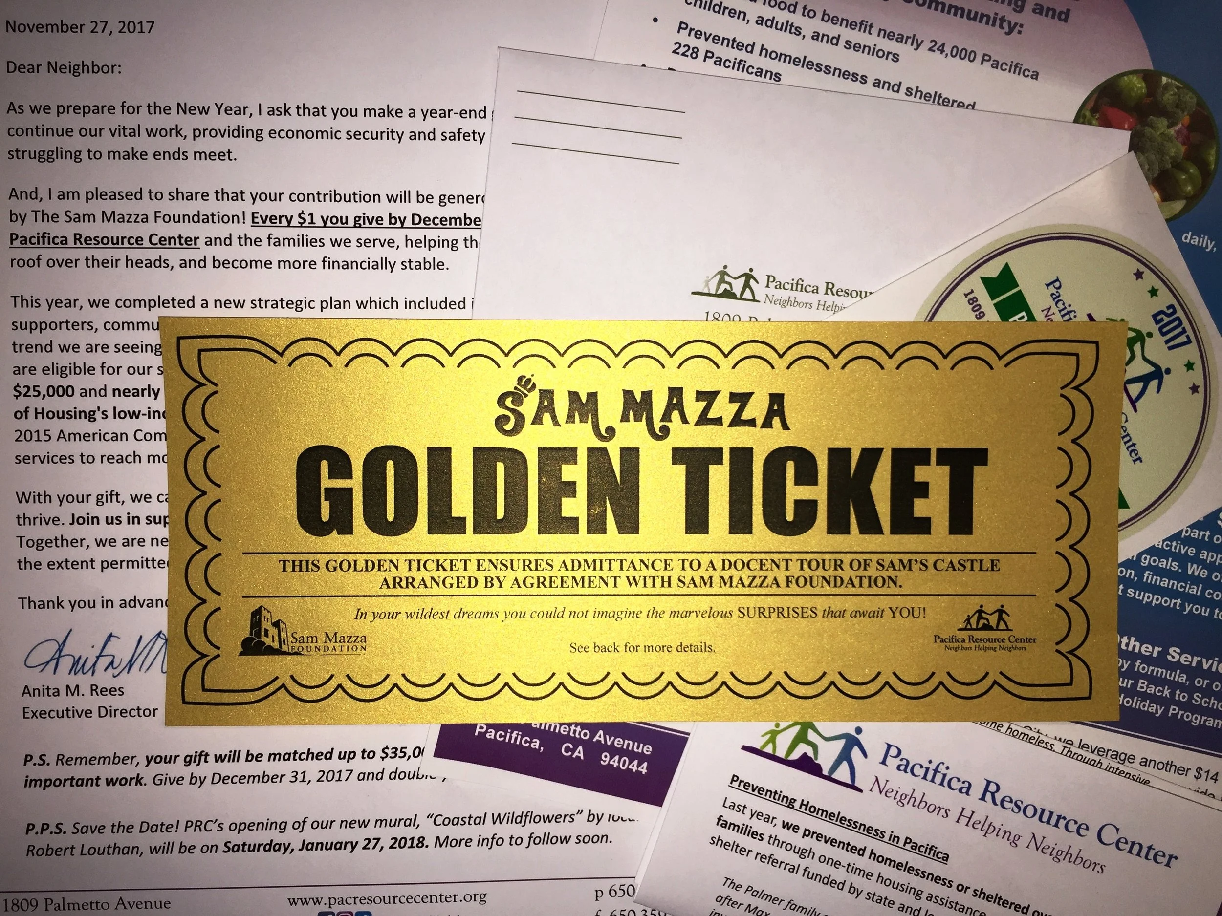 Pacifica Resource Center Sam Mazza Foundation Golden Ticket 2017.jpg