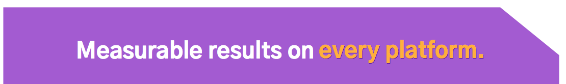 Immersive content marketing for web and social with results we can measure!