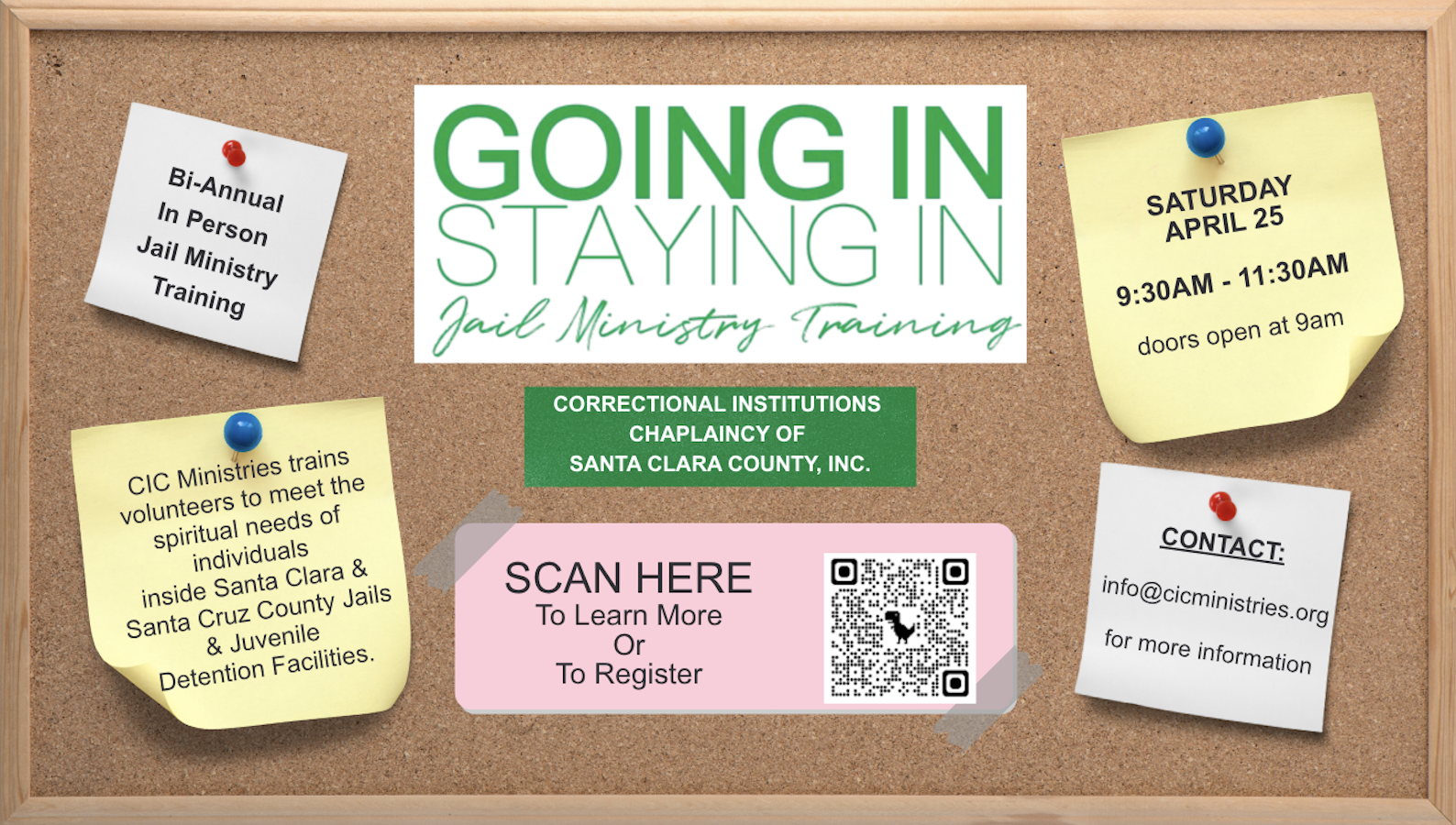 Jail Ministry Training