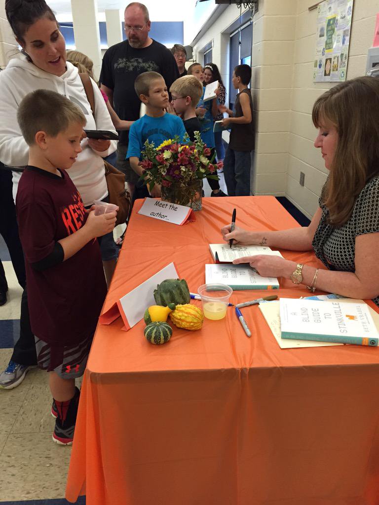 And of course all visits will include a book signing!