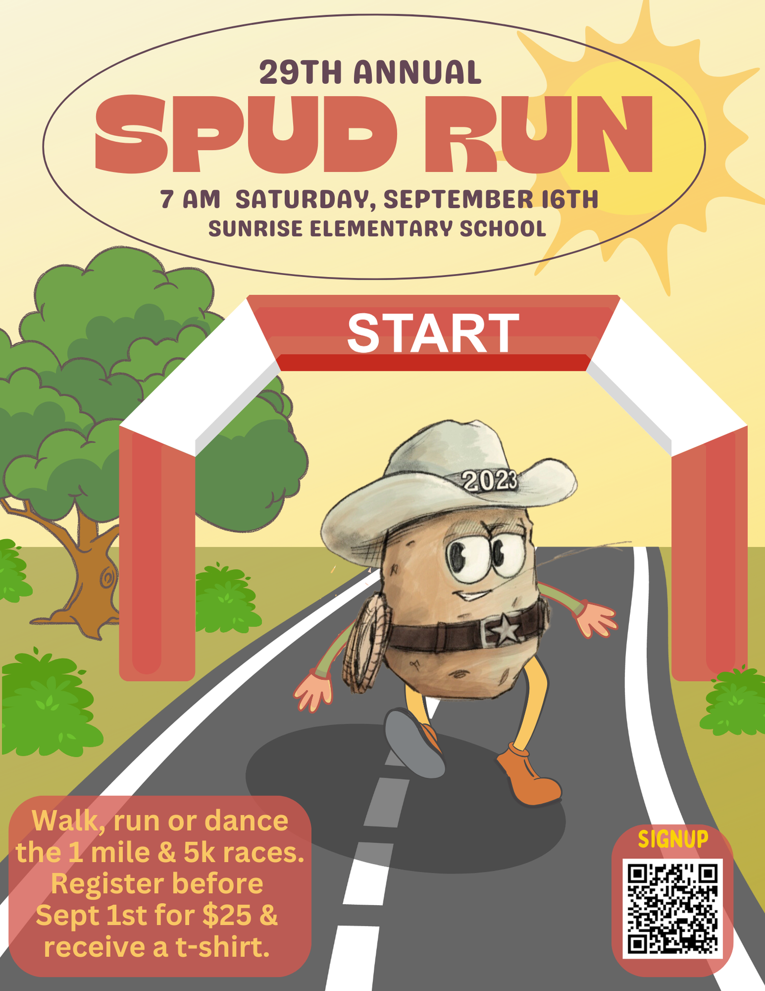 5K Spud Run — Spud Day