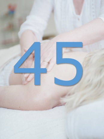 45 minute massage - $57
