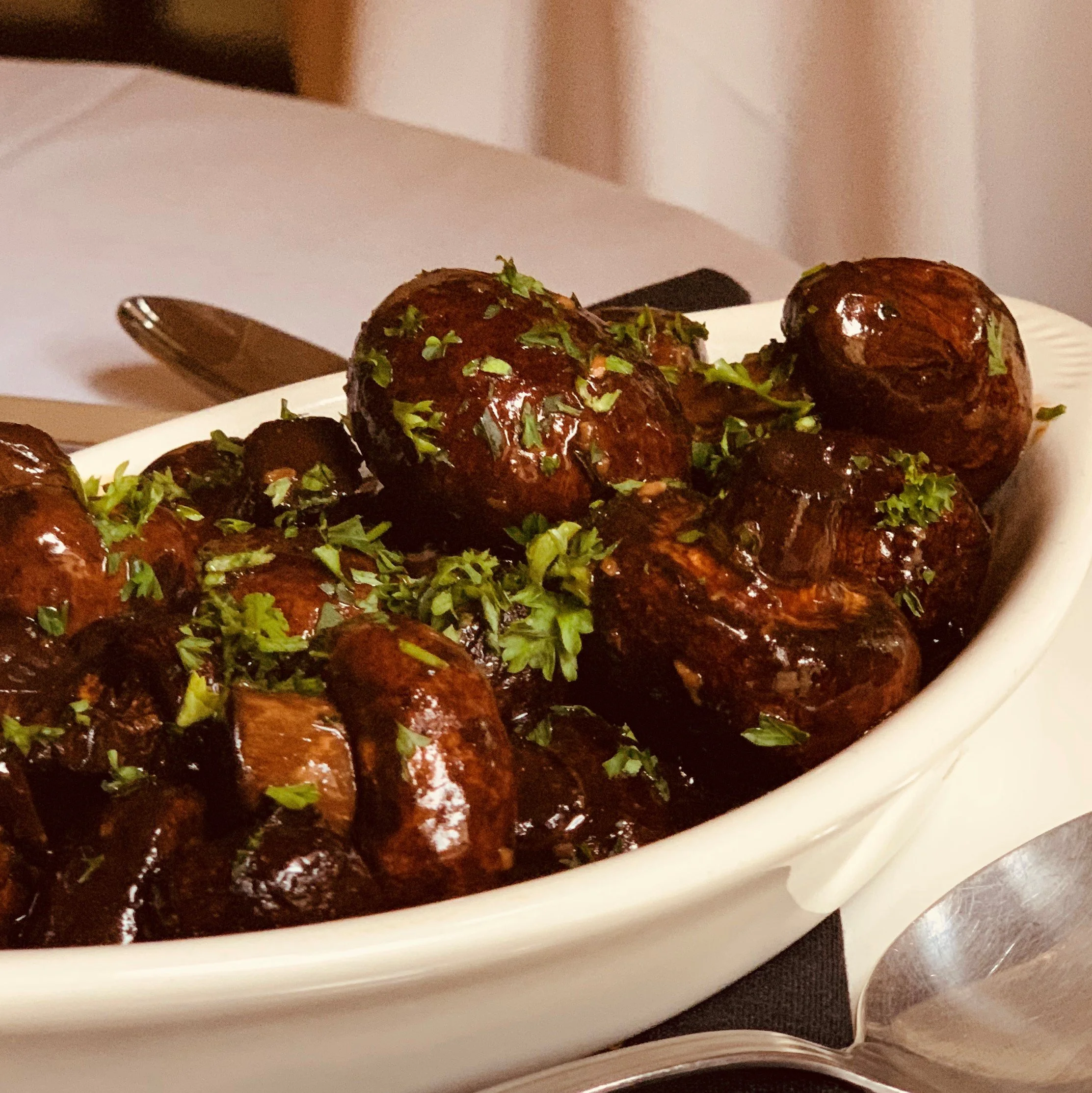 Steakhouse Mushrooms