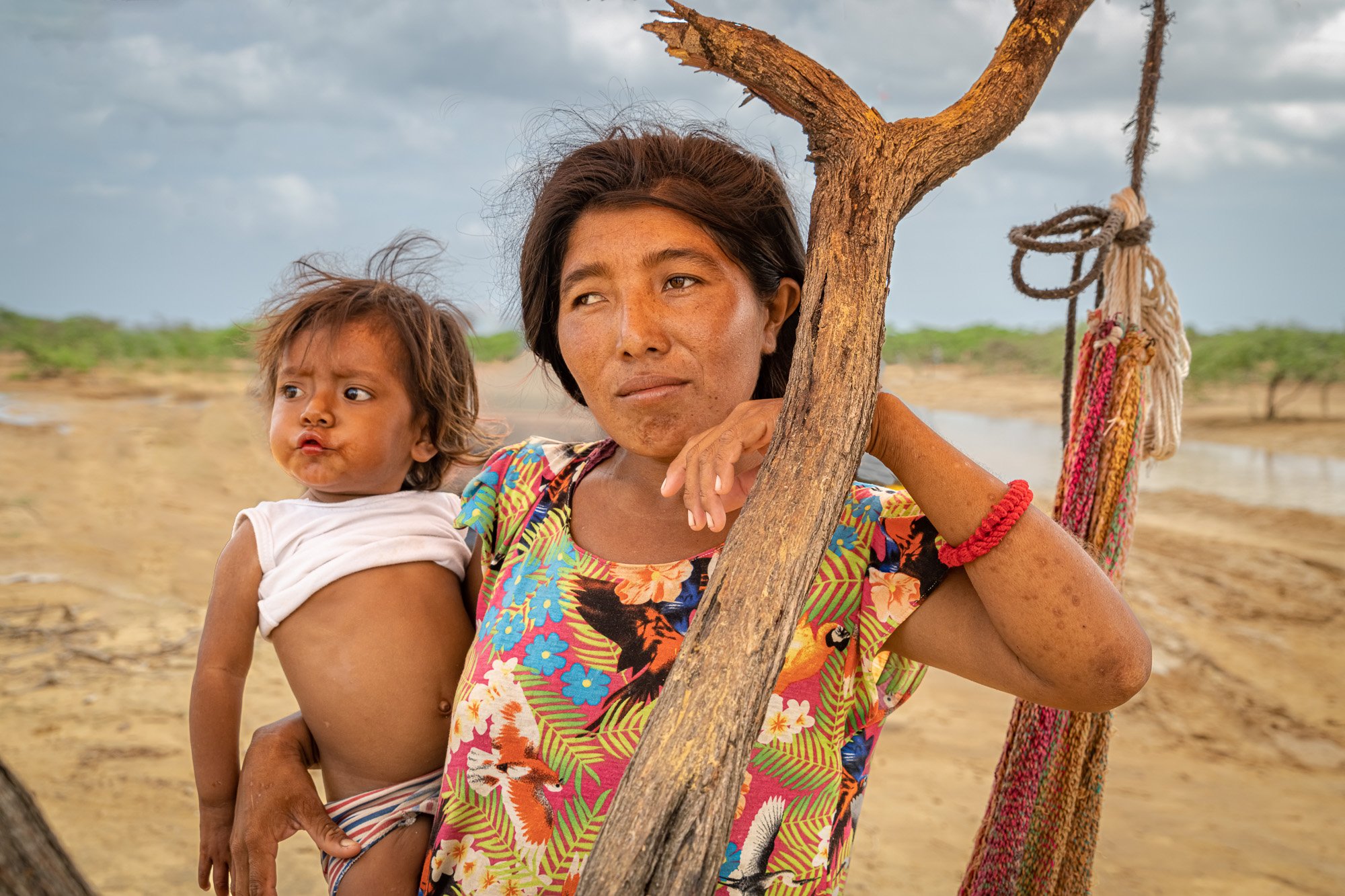    Wayuu Mother &amp; Child, Colombia    by Susan Lawi  