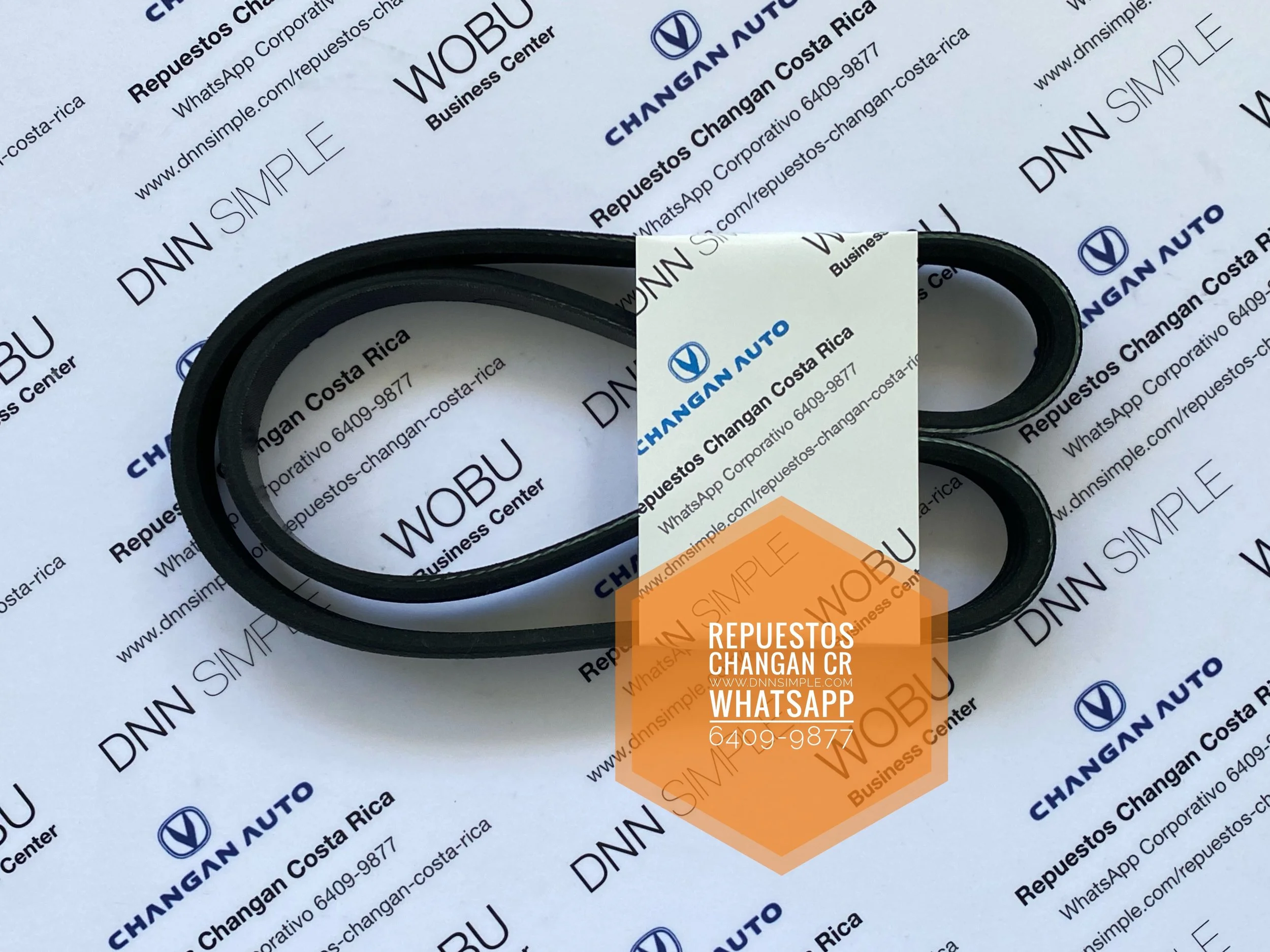 Faja de accesorios -A/C Aire Acondicionado. Changan CS15 1.5cc. (Disponible para entrega inmediata).