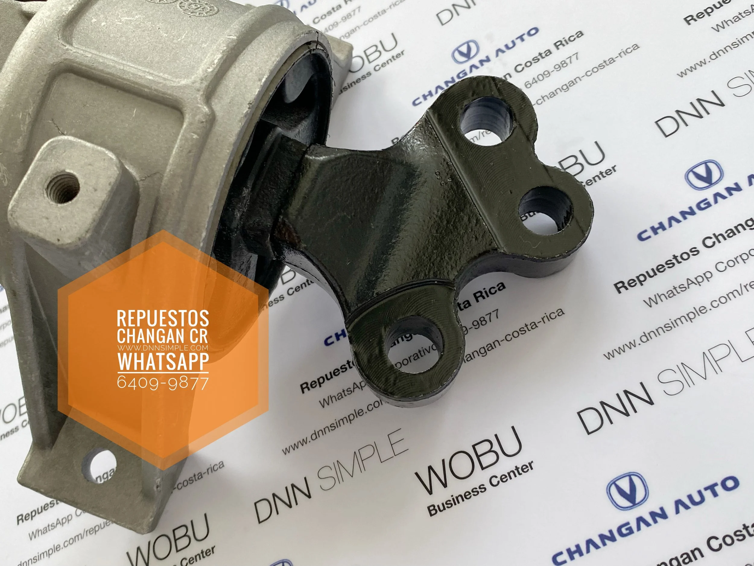 Soporte motor izquierdo lado conductor. Changan CS35. (Agotado para entrega inmediata, Disponible por pedido especial).