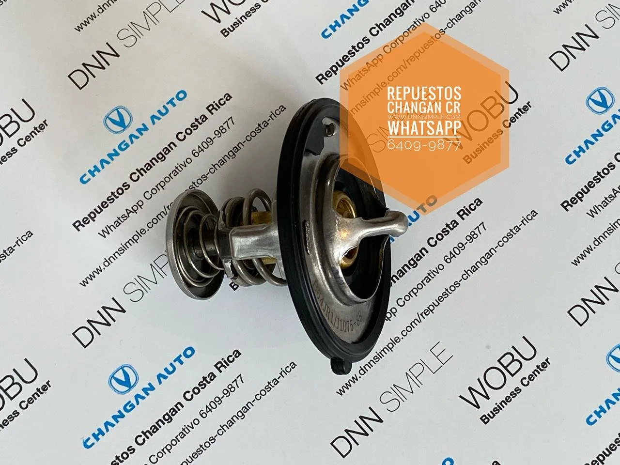 AERZETIX Boîtier De Thermostat Avec Joint D'étanchéité - Compatible Peugeot, Citroën (7700109641, 4400311, Etc.) - Pièce Véhicule