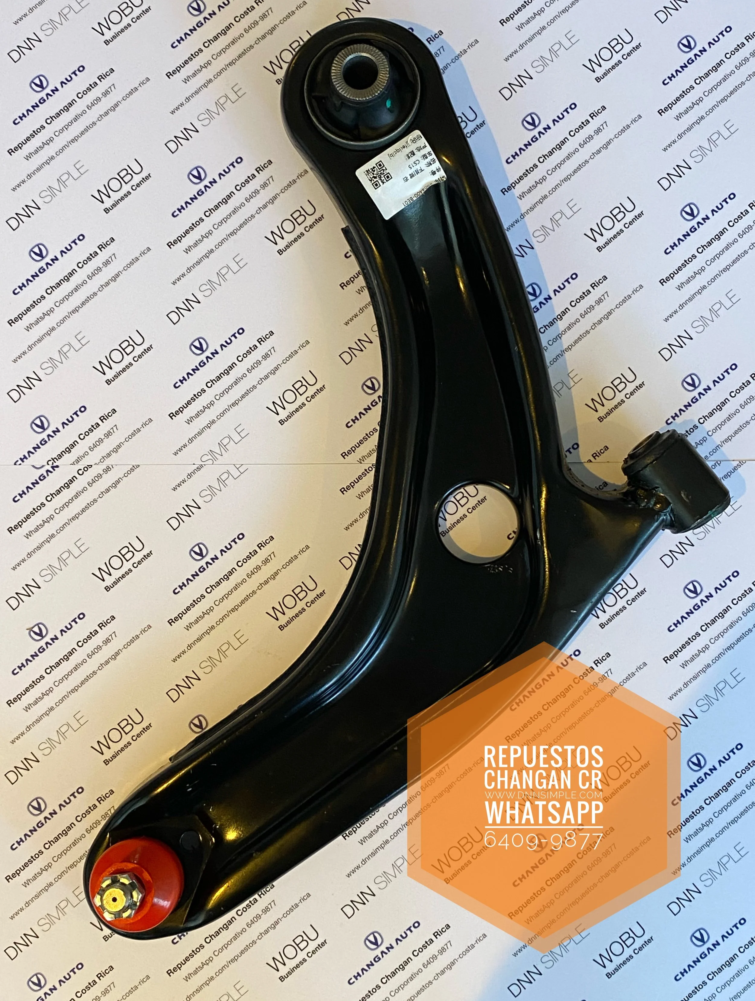 Tijereta rótula de suspensión delantera completa LH/RH. Changan CS 15. (Disponible para entrega inmediata).