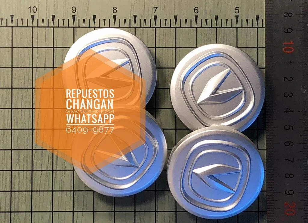 Copa tapa "tapitas" de aro. Changan CS 35. (disponible para entrega inmediata).