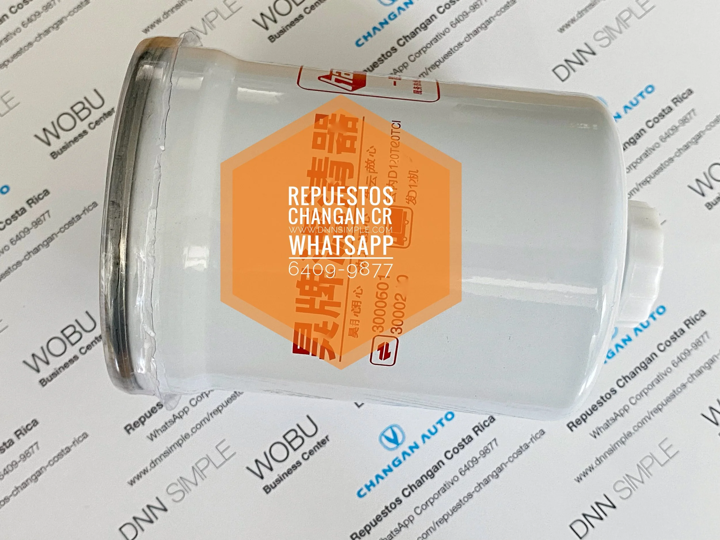 Filtro combustible diesel. Changan Hunter.