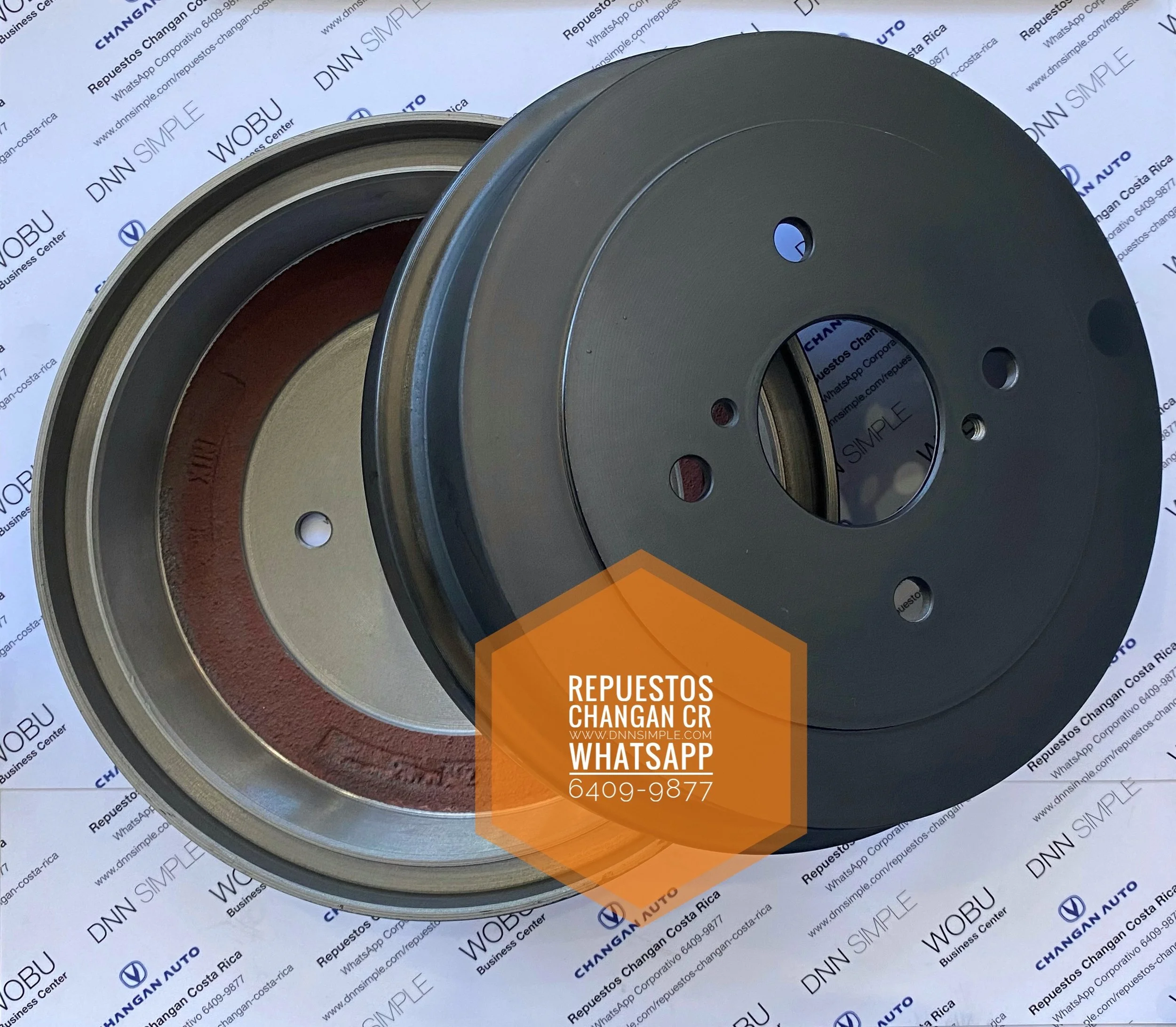 01 Tambor freno trasero Changan Chana Honor.JPG