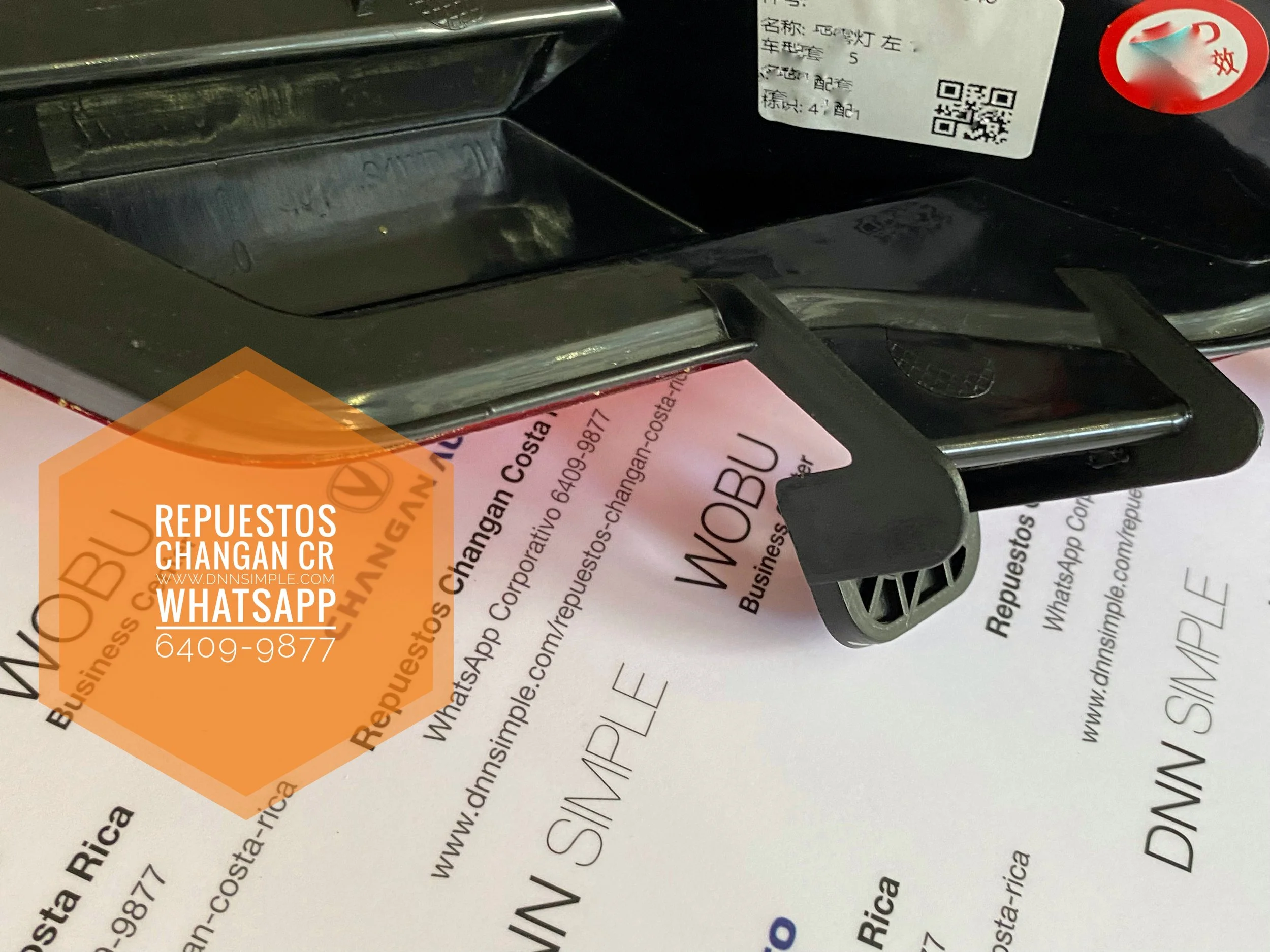 07 Stop foco trasero auxiliar bumper Changan CS 35.JPG