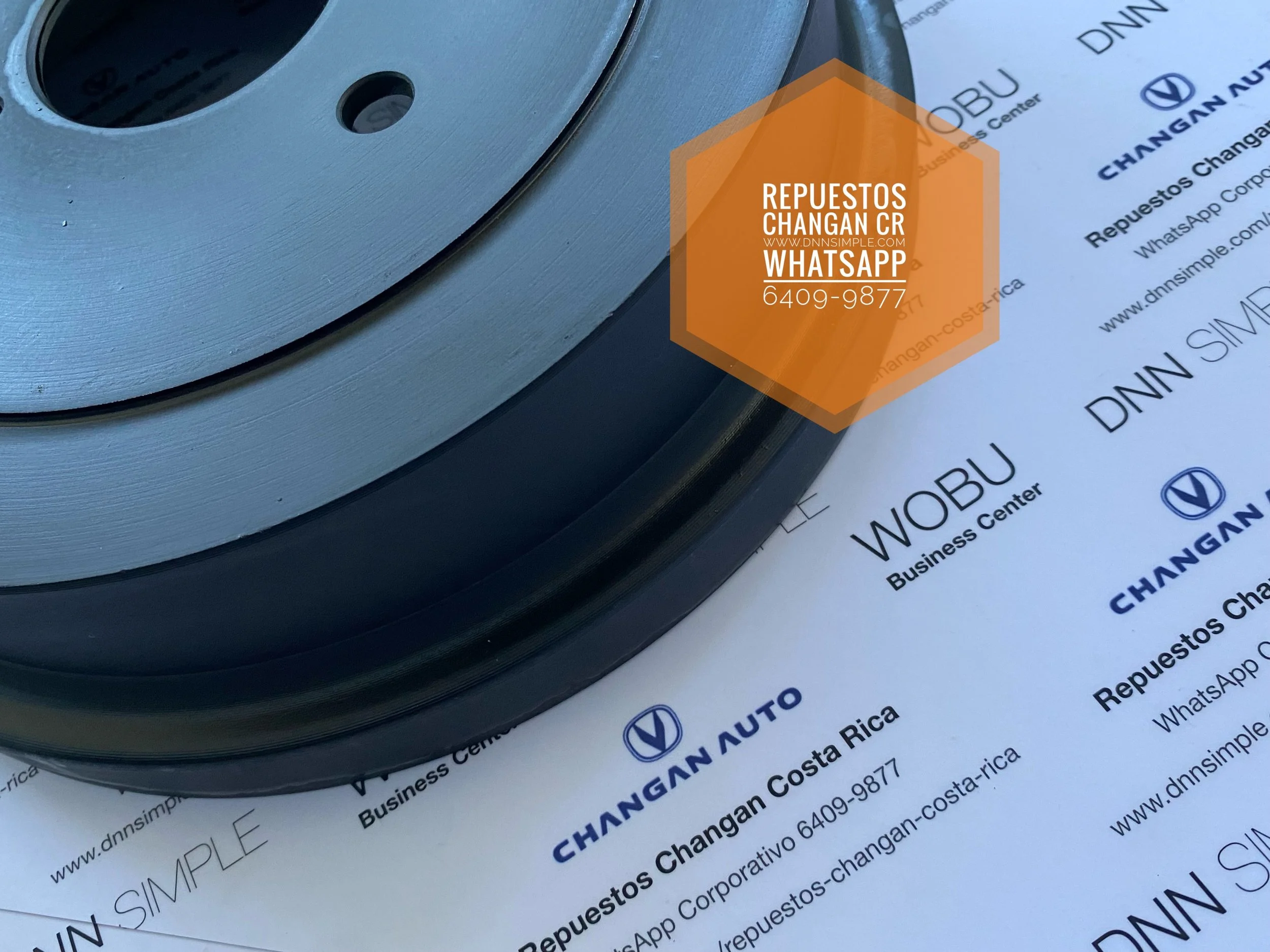 05 Tambor freno trasero Changan Chana Honor.JPG