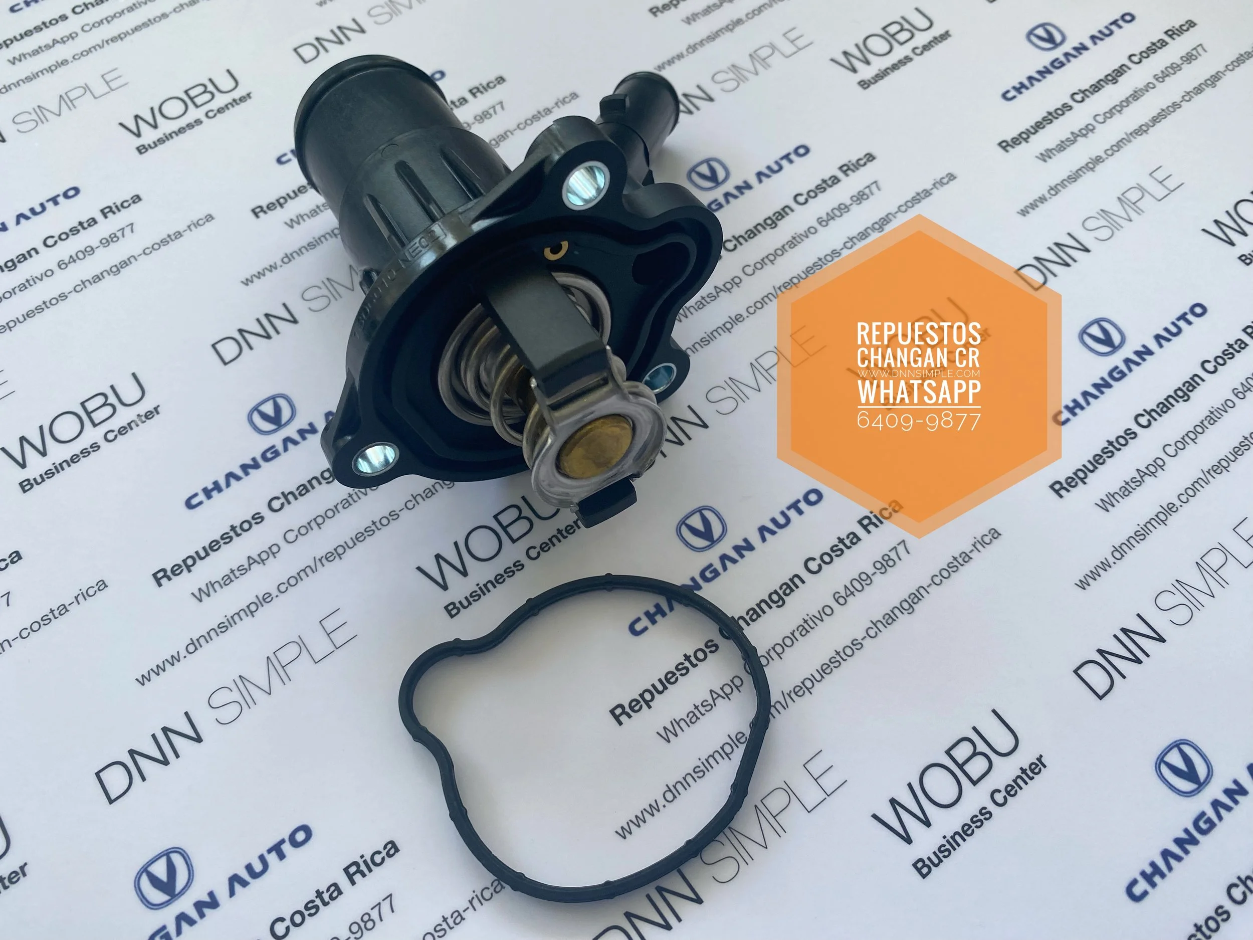 03 Termostato tuberia plastica empaque Changan CS35Plus14cc.JPG