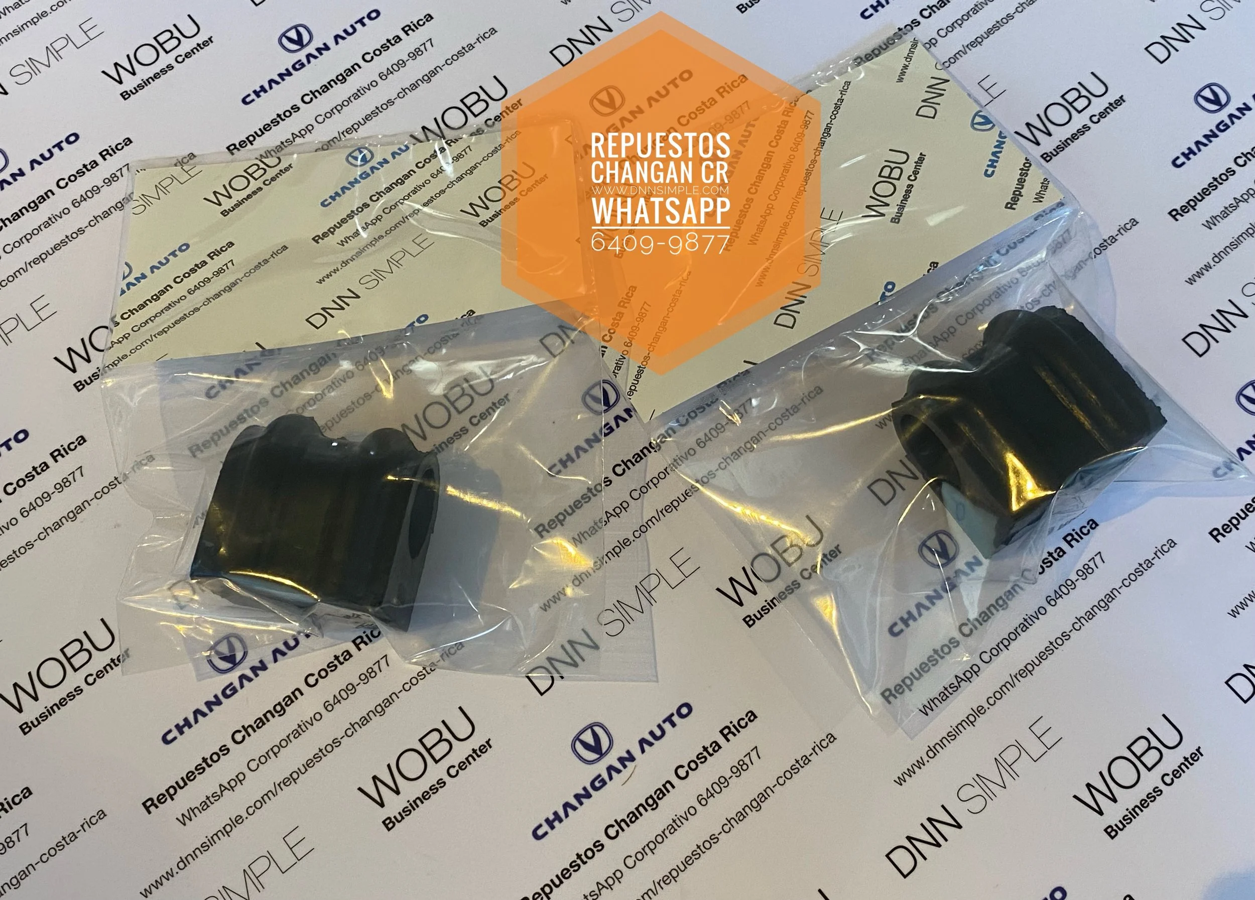 Hules de barra estabilizadora de suspensión delantera LH/RH. Changan CS 35. (Disponible para entrega inmediata).