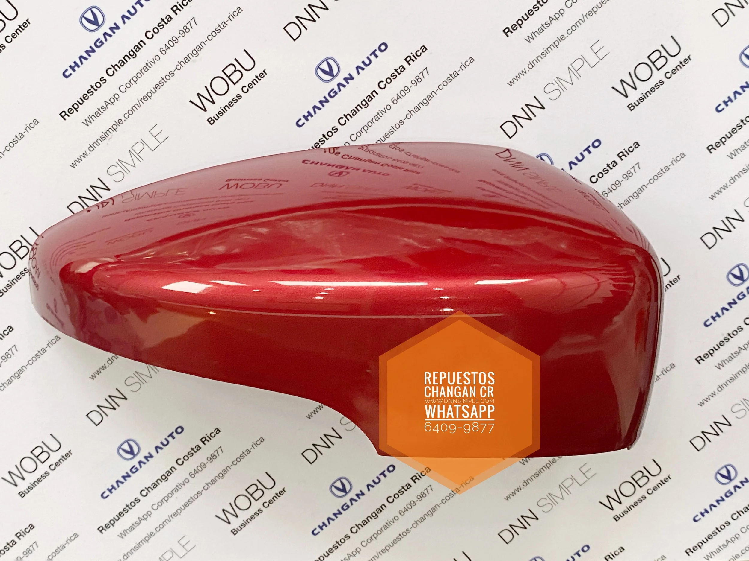 11 Carcasa Roja Espejo lateral RH Changan CS 15.JPG