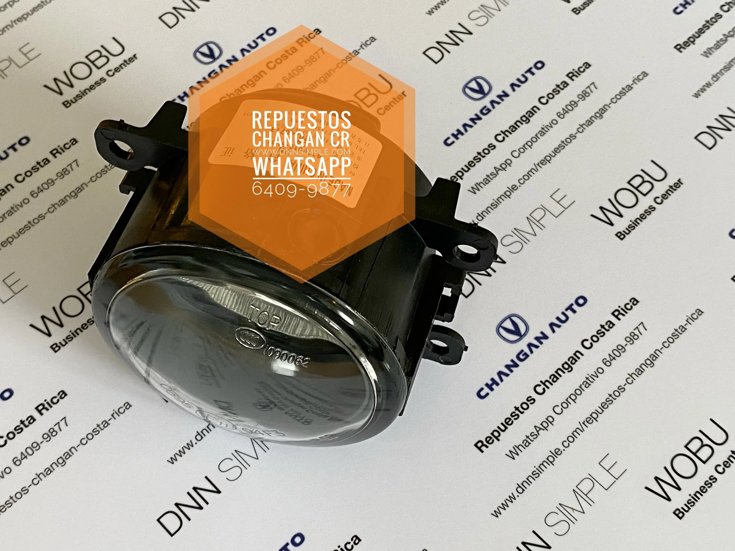 03 Foco halogeno delantero Changan Hunter.JPG