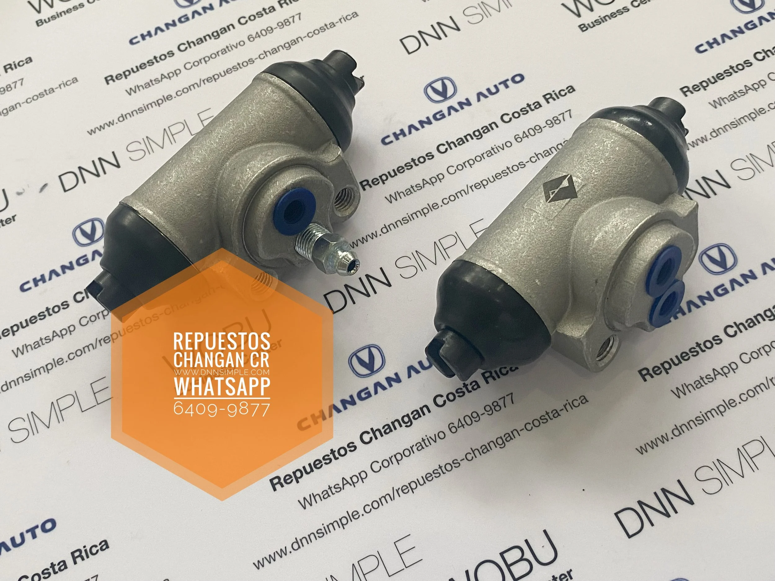 Kit Bombas auxiliares de freno para eje trasero. Changan Chana Star (Disponible para entrega inmediata).