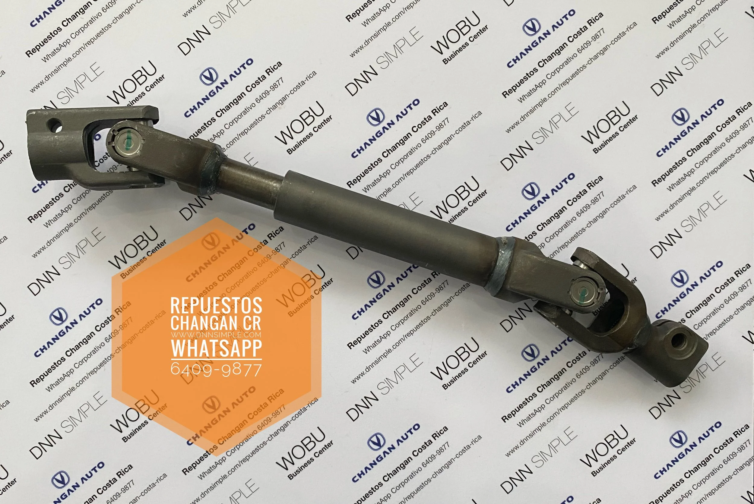 Columna de dirección, acople móbil y retráctil eje inferior. Changan CS 75. (Disponible para entrega inmediata).