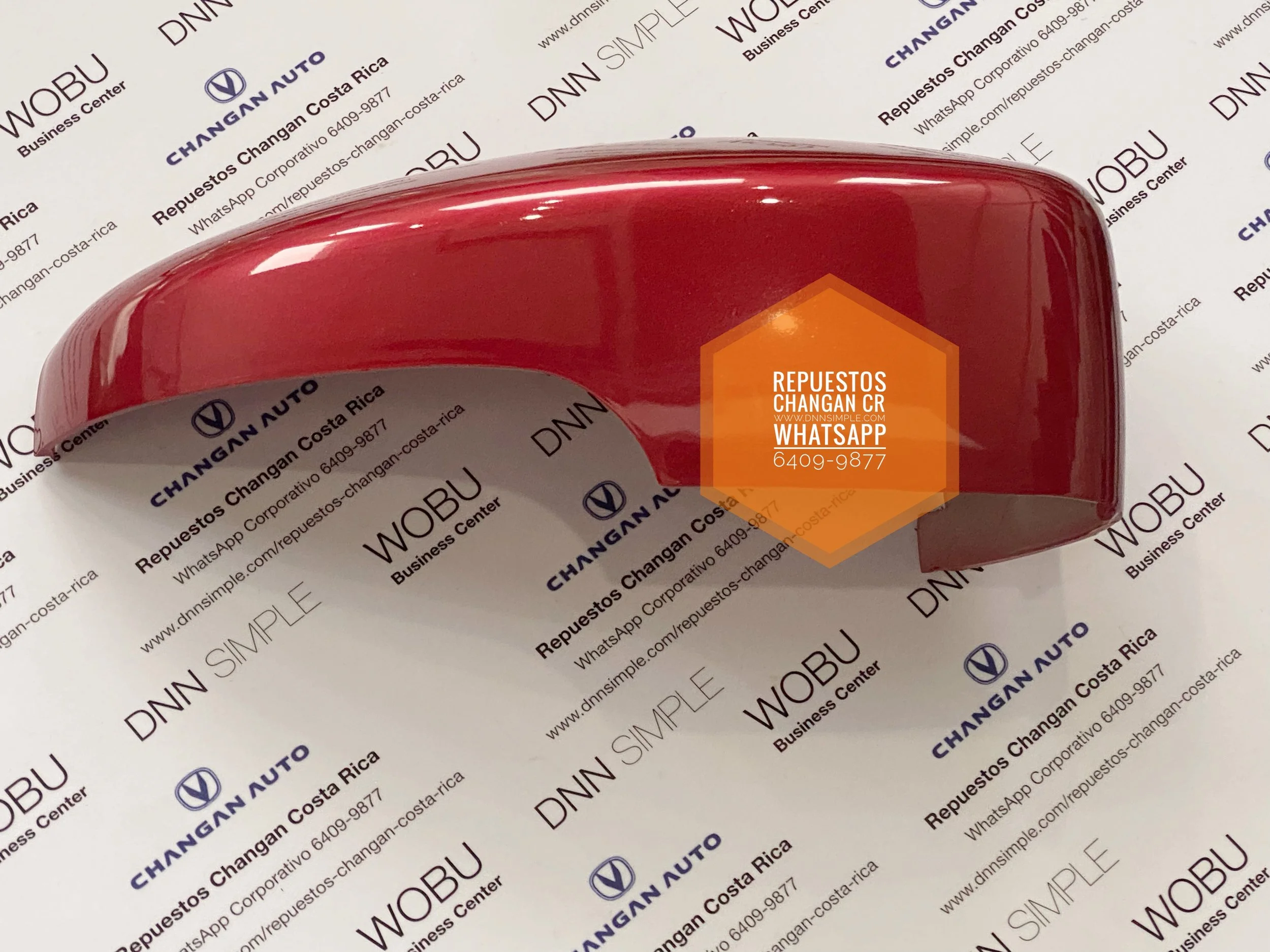 10 Carcasa Roja Espejo lateral RH Changan CS 15.JPG