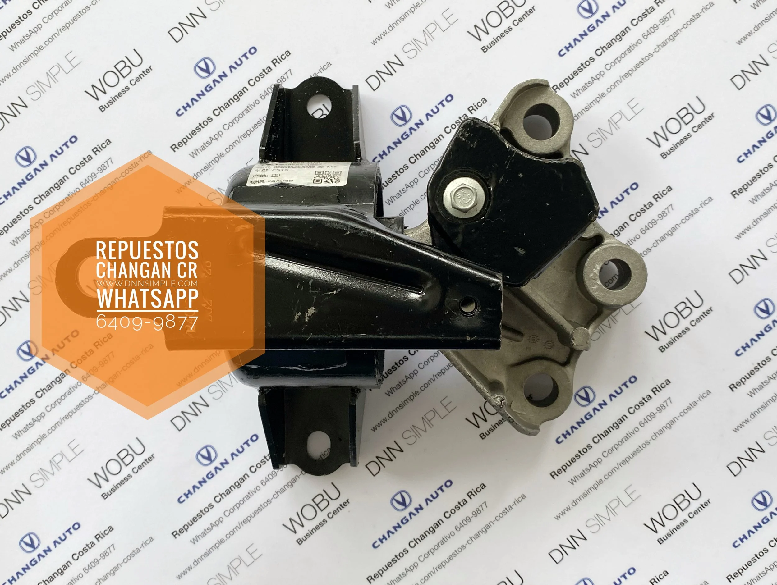 Soporte motor izquierdo lado conductor. Changan CS 15. (Disponible para entrega inmediata).