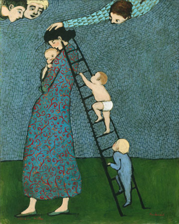 "climbing mother"