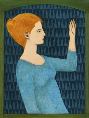 a woman with answers