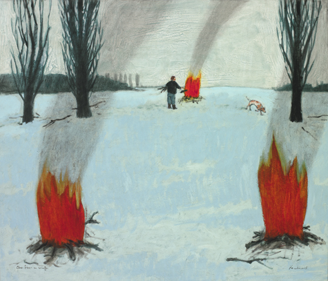 "three fires in winter"