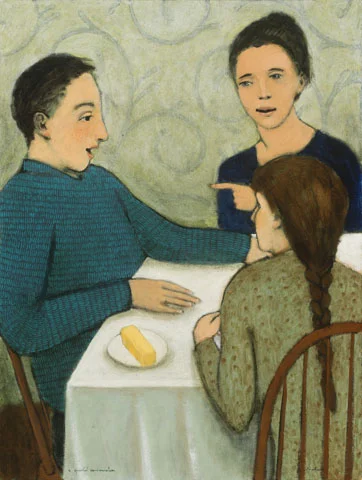 a spirited conversation