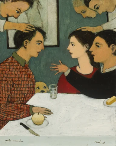 spirited conversation