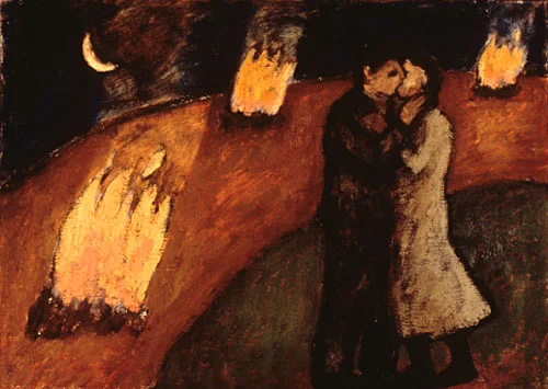 Lovers with three fires