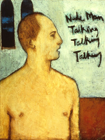 "Nude Man Talking Talking Talking"