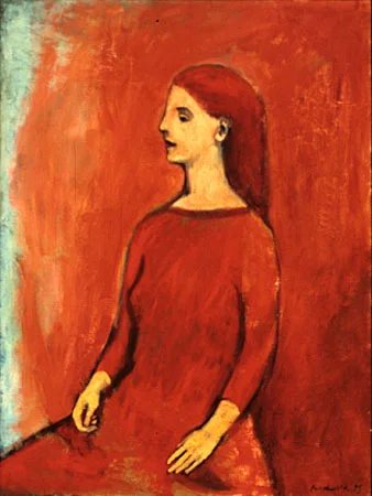 A red painting