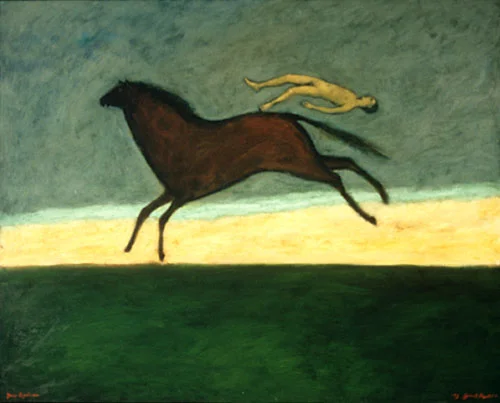 Young equestrian