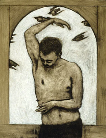 Thorn and sparrows