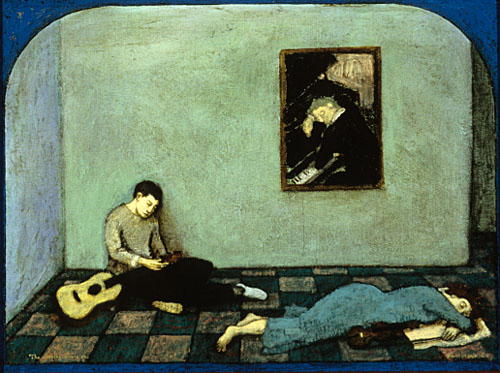 "The sleeping musicians"