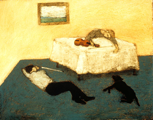 "sleeping musicians"