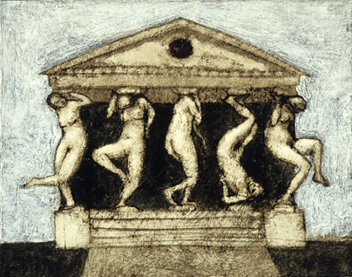 "dancing caryatids"