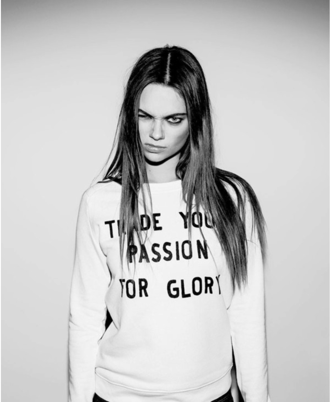 wearing: zoe karssen sweat shirts
