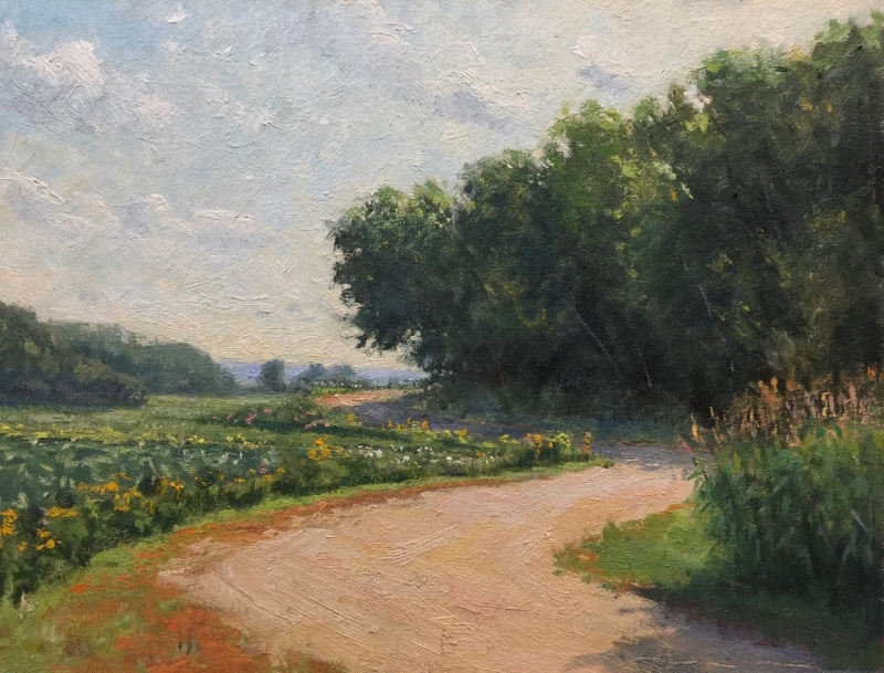SOLD - Winding Through August