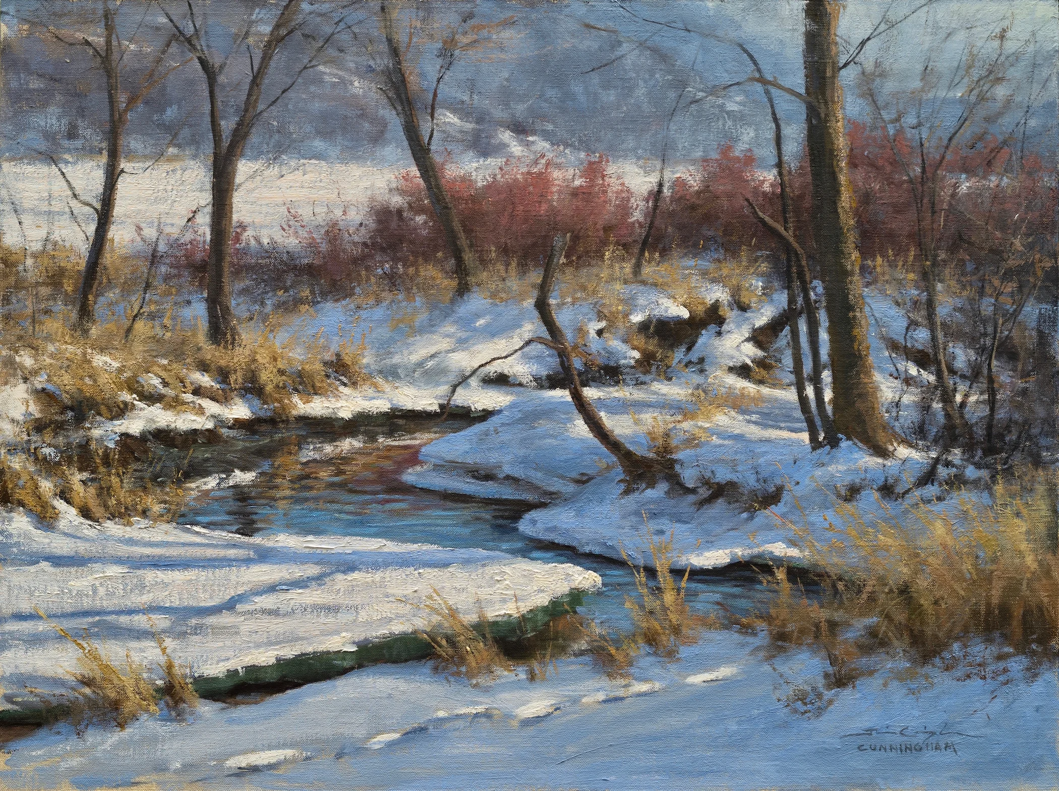 SOLD - Winding Through Winter