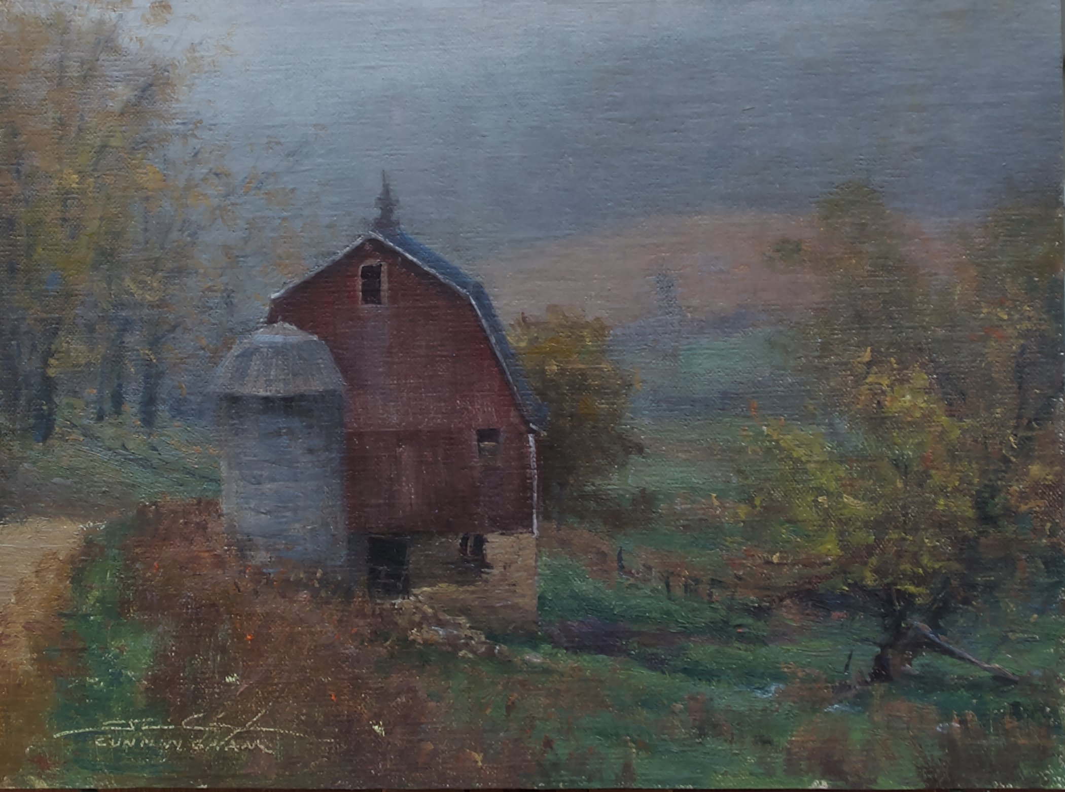SOLD - Fog and Fall