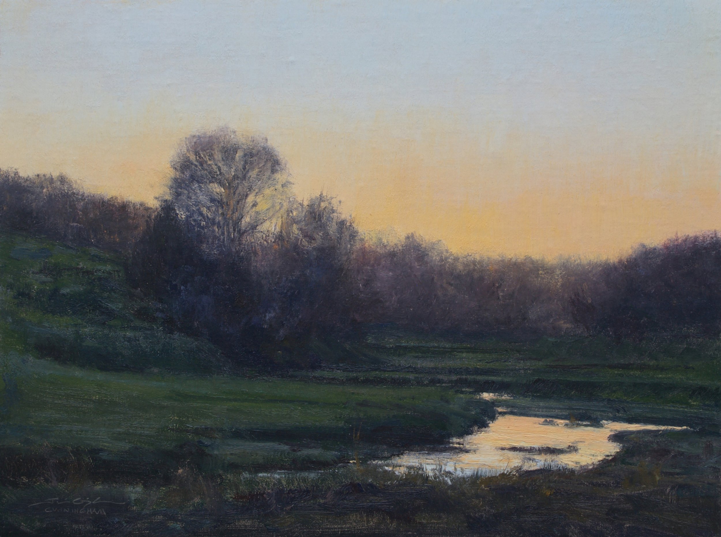 SOLD - Creek in the Night
