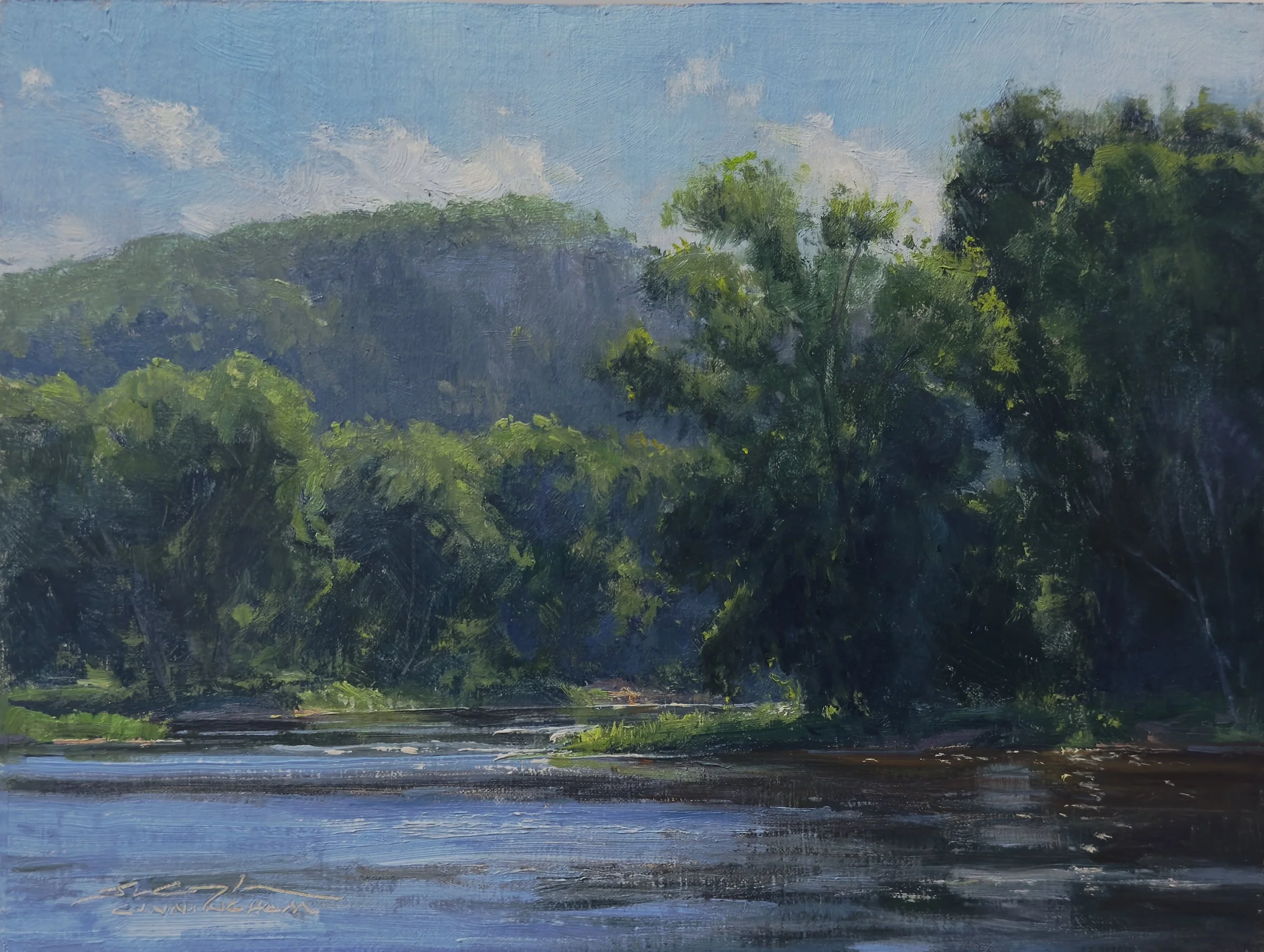 Backwaters Below Angel Bluff