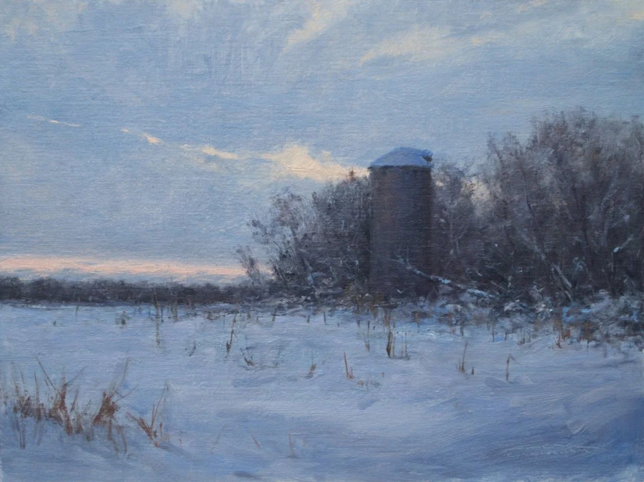 SOLD - Winter Evening 